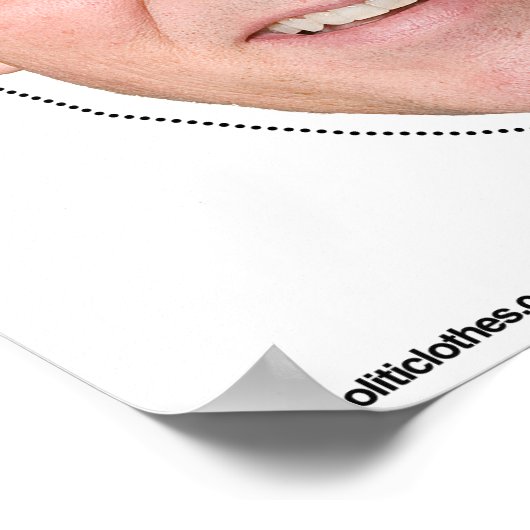 Mike Pence Mask Cutout Poster (Hoek)