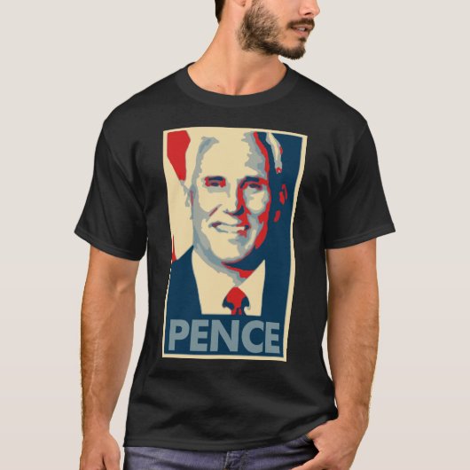 Mike Pence Poster Political Parody T-shirt (Voorkant)