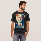 Mike Pence Poster Political Parody T-shirt (Voorkant volledig)