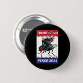 Mike Pence Pretty Fly Super Held Trump Pence Ronde Button 5,7 Cm (Voorkant /achterkant)