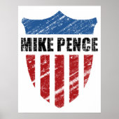 Mike Pence Shield Poster (Voorkant)