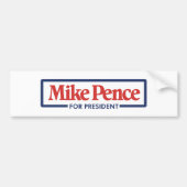 Mike Pence voor President 2024 Bumpersticker (Voorkant)