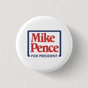 Mike Pence voor President 2024 Ronde Button 3,2 Cm