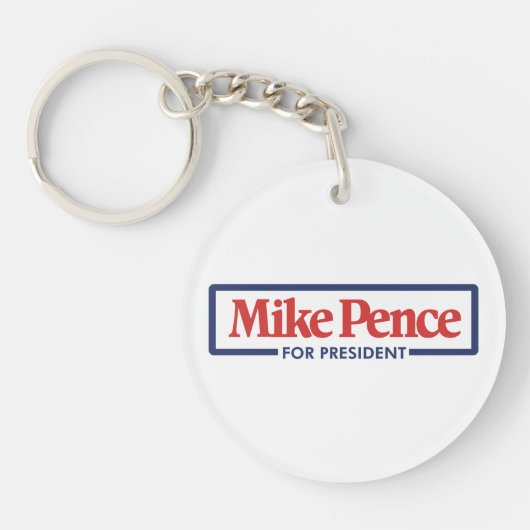 Mike Pence voor President 2024 Sleutelhanger (Voorkant)