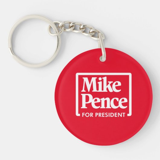 Mike Pence voor President 2024 Sleutelhanger (Voorkant)