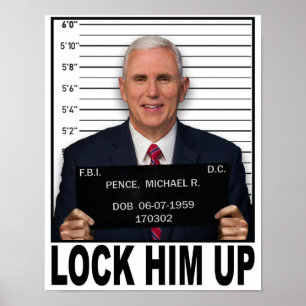 Mike Pence - Zet hem vast Poster