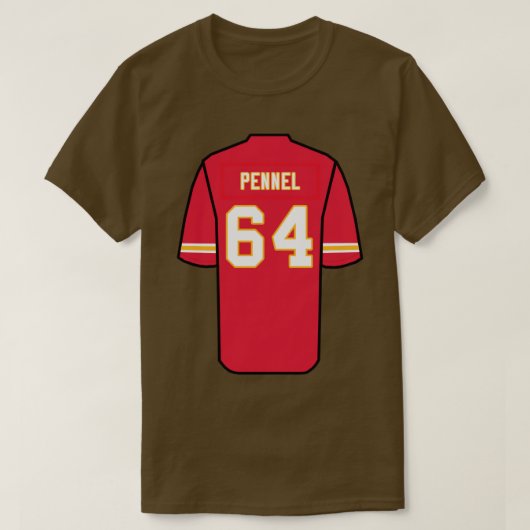 Mike Pennel Jersey T-shirt (Design voorkant)
