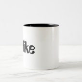 Mike Personalized Mug Tweekleurige Koffiemok (Center)