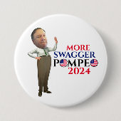 Mike Pompeo 2024 Ronde Button 7,6 Cm (Voorkant)