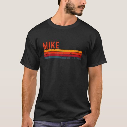 Mike Retro Limited Edition 80S 90S Birthda T-shirt (Voorkant)
