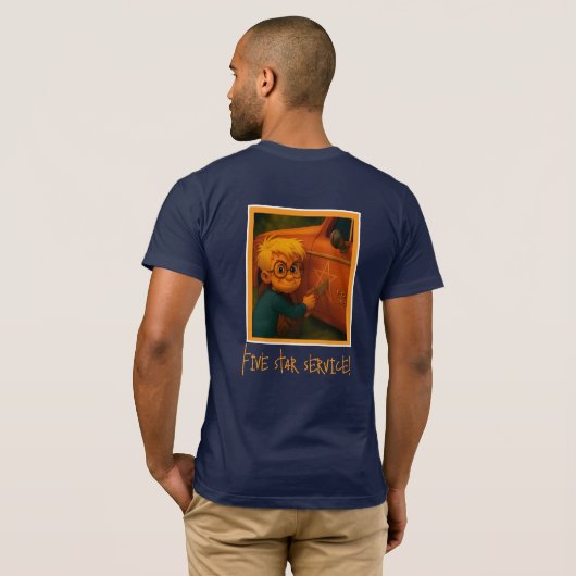 Mike’s Autobody T-shirt (Achterkant volledig)