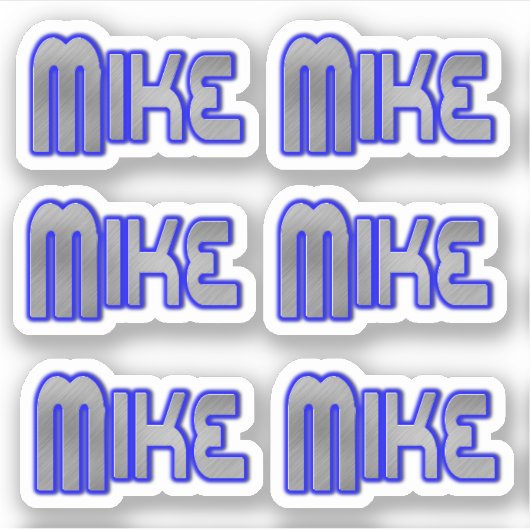 Mike Stickers (Voorkant)