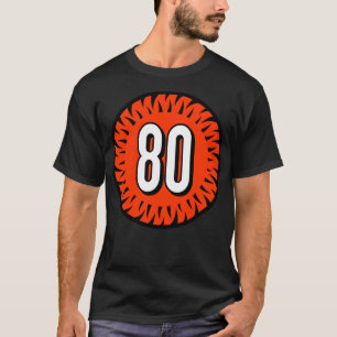 Mike Thomas Nummer 80 Jersey Cincinnati Bengalen I T-shirt