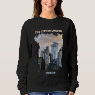 Mike Trow De skyline van Londen Engeland Urban Trui