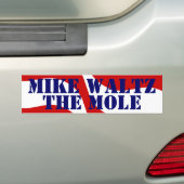 Mike Waltz, de mol in het Witte Huis Bumpersticker (Op auto)