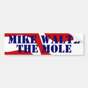 Mike Waltz, de mol in het Witte Huis Bumpersticker