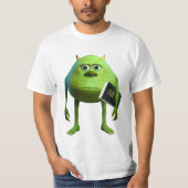 Mike Wazowski con Biblia - Económica T-shirt (Voorkant)
