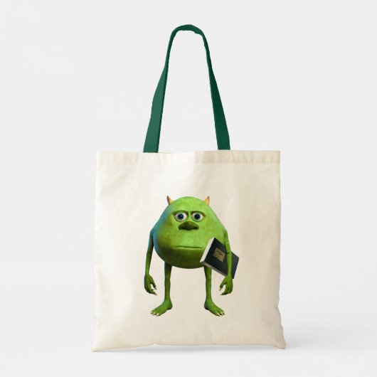Mike Wazowski con Biblia Tote Bag (Achterkant)