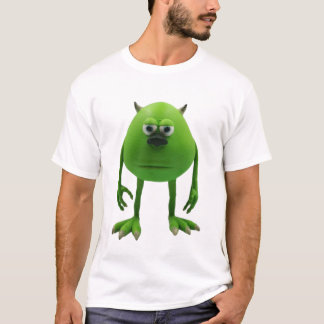 Mike Wazowski Sulivan Face Meme T-shirt