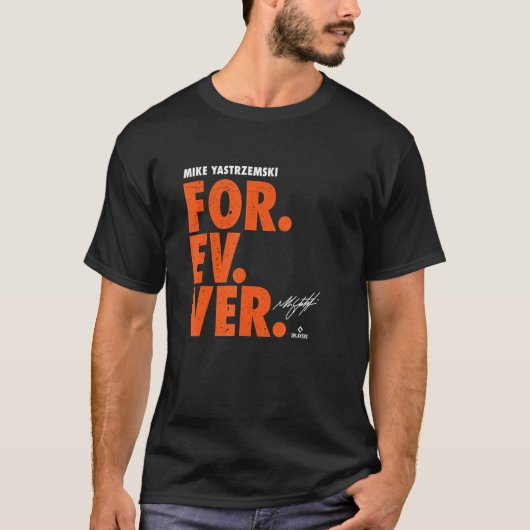 Mike Yastrzemski Forever Baseball Mike Yastrzemski T-shirt (Voorkant)