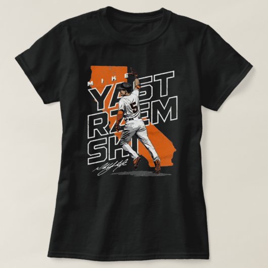 Mike Yastrzemski T-shirt (Design voorkant)