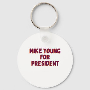 Mike Young Voor President Sleutelhanger