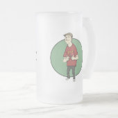 MikeE GP Collectors Cup Matglas Bierpul (Voorkant rechts)