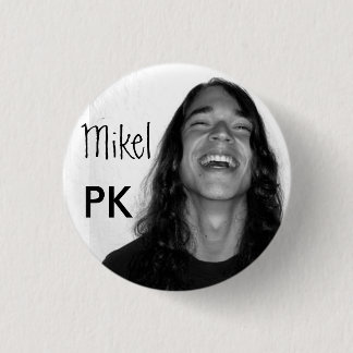 Mikel op een knop ronde button 3,2 cm