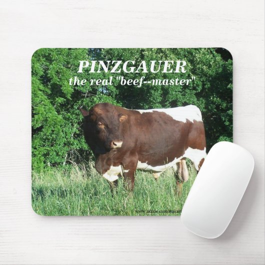 MikeMousepad-Custompassen Muismat (Met muis)