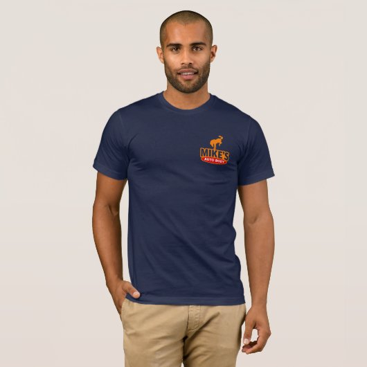 Mike's Autobody T-shirt (Voorkant volledig)