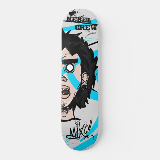Mike's bord skateboard (Voorkant)
