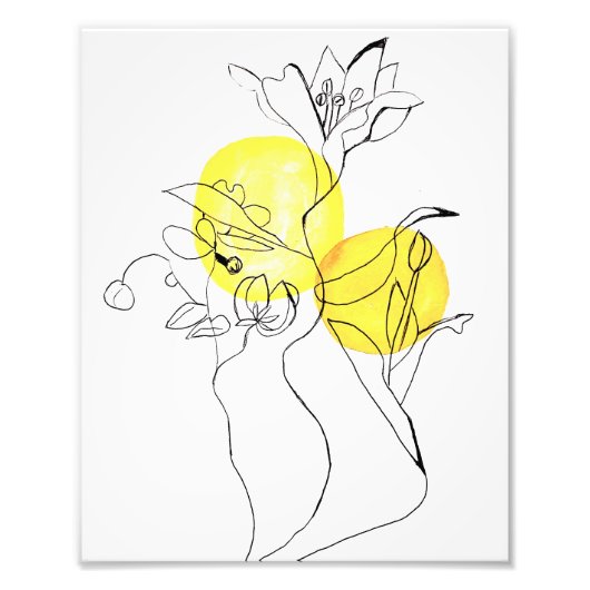 Mike's Flowers Print Foto Afdruk (Voorkant)