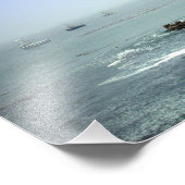 Mike's Seascape Foto Afdruk (Hoek)