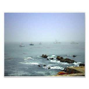Mike's Seascape Foto Afdruk