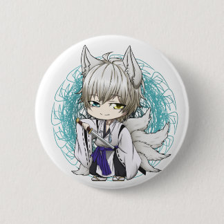 Miketsukami Youkai vorm Ronde Button 5,7 Cm