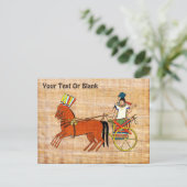 Miketz - Joseph's Chariot Briefkaart (Staand voorkant)