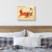 Miketz - Joseph's Chariot Canvas Afdruk (Insitu (Slaapkamer))