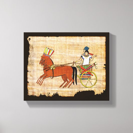 Miketz - Joseph's Chariot Canvas Afdruk (Voorkant)