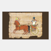 Miketz - Joseph's Chariot Rechthoekige Sticker (Voorkant)