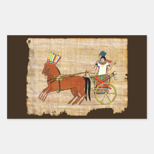 Miketz - Joseph's Chariot Rechthoekige Sticker