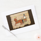 Miketz - Joseph's Chariot Rechthoekige Sticker (Envelop)