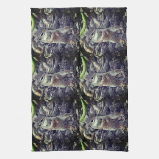 Mikey Ground Squirrel Kitchen Towel Theedoek (Verticaal)
