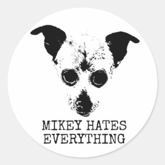 MIKEY HAAT STICKERS