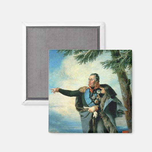 Mikhael Ilarionovich Golenichtchev Kutuzov Magneet (Voorkant / Achterkant)