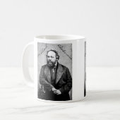 Mikhail Bakunin Anarchist Coffee Mok (Voorkant links)