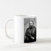 Mikhail Bakunin Anarchist Coffee Mok (Links)