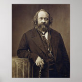 Mikhail Bakunin Russisch Anarchist tegen Nadar Poster (Voorkant)
