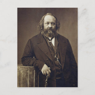 Mikhail Bakunin Russisch anarchistisch door Nadar Briefkaart