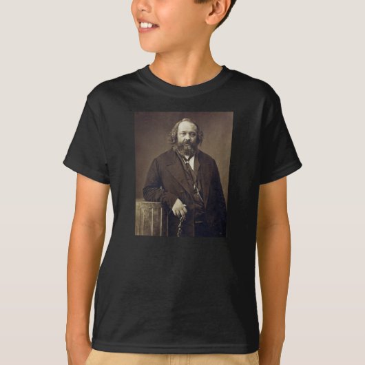 Mikhail Bakunin Russisch anarchistisch door Nadar T-shirt (Voorkant)