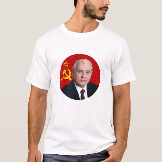 Mikhail Gorbachev T-shirt (Voorkant)